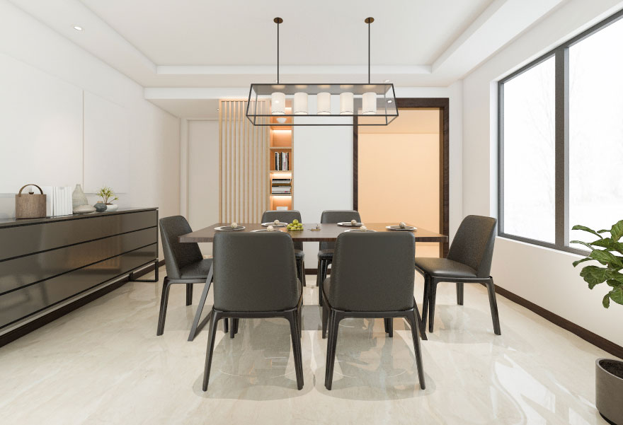 Contemporary kitchen countertop project