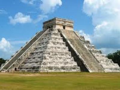 Historic pyramid stonework