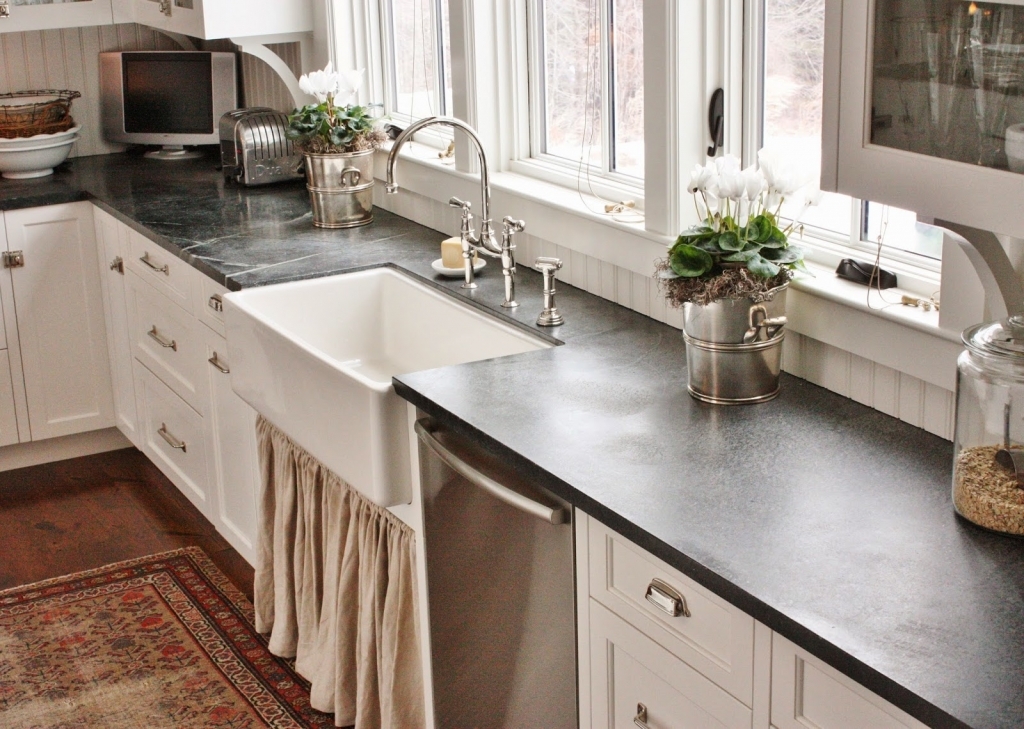 Quartz kitchen islands